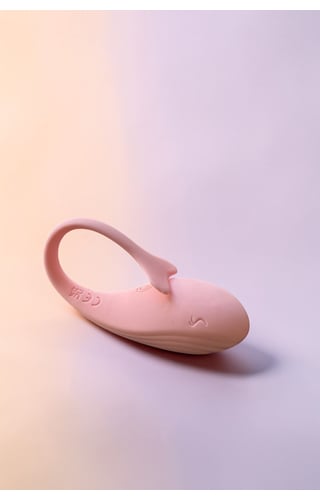 Vibrador formato Baleia com App para Celular