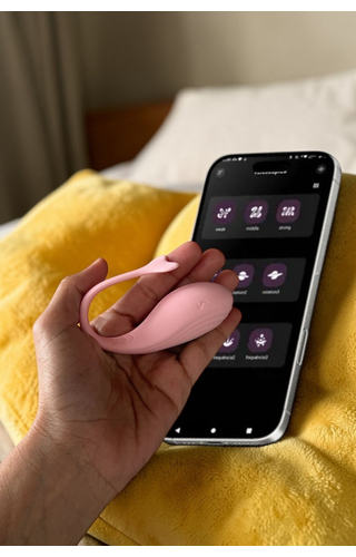 Vibrador formato Baleia com App para Celular