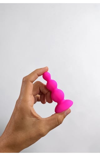 Plug Anal em Silicone 7 x 2cm 