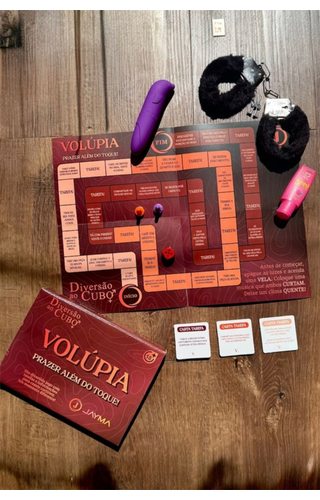 Jogo para casais de Tabuleiro + Kit Erótico 