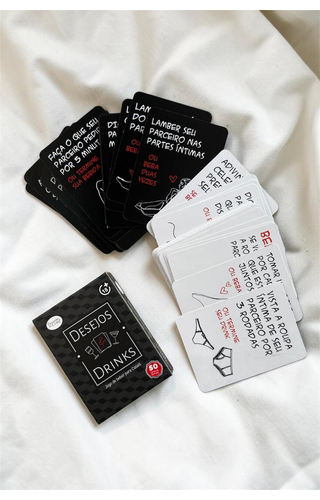 Jogo erótico Desejos e Drinks