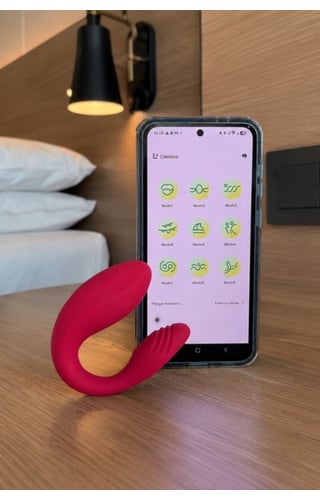 Vibrador Duplo para casal com app 