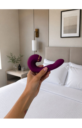 Kiss Amanda Sugador e Vibrador 3 em 1 com Power Touch