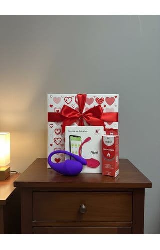 Kit Presente com Vibro por App e Gel Excitante Hot