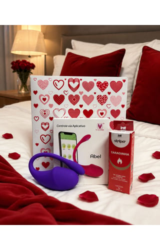 Kit Presente com Vibro por App e Gel Excitante Hot