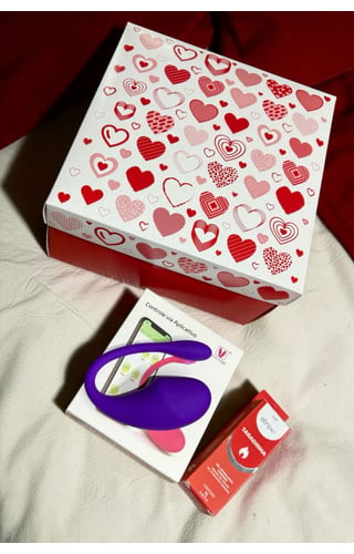 Kit Presente com Vibro por App e Gel Excitante Hot