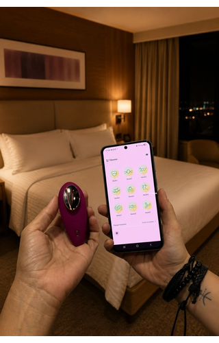 Vibrador de Calcinha com App para Celular Friend