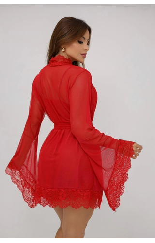 Kit Robe e Camisola Luxo La Belle 