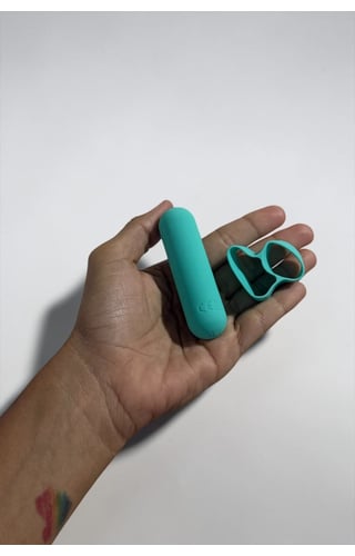 Vibrador Recarregável Dedeira Bullet Touch 