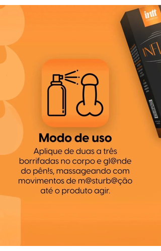 INFLATE ÓLEO PROVOCADOR DE EREÇÃO 15ML INTT