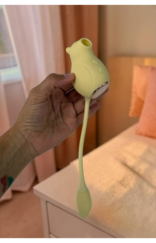 Vibrador e Sugador recarregável Ivy Flex