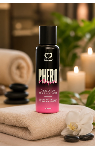 Óleo De Massagem Phero Afrodisíaco Sexy Fantasy 100ml 