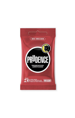 PRESERVATIVO LUBRIFICADO PRUDENCE com 3 unidades