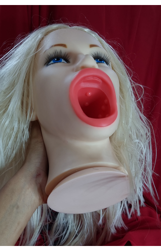Masturbador Cabeça de boneca vibratória Nanma