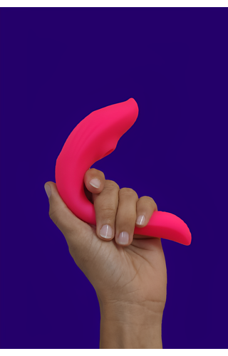 Vibrador de Casal com Pulsação e App para celular Luv