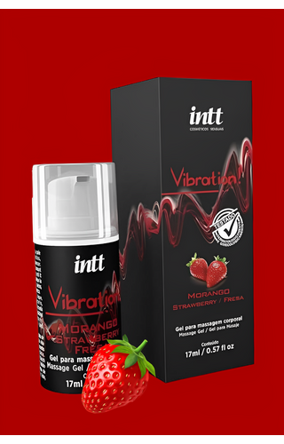 VIBRATION GEL EXCITANTE QUE VIBRA ALGODÃO DOCE INTT