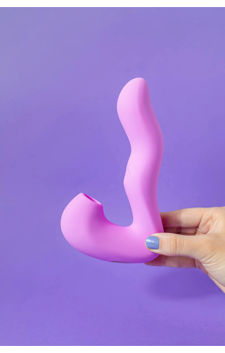 vibrador Sugador 3 em 1 com Power Touch