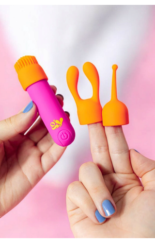 Vibrador Bullet 4 em 1 Recarregável Fun Good Vibres