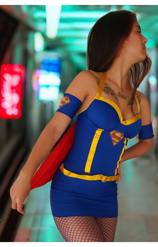 Fantasia Super Girl Pimenta Sexy