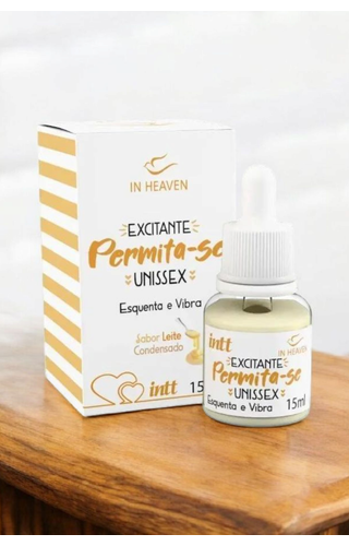 EXCITANTE UNISSEX ESQUENTA E VIBRA PERMITA-SE INTT