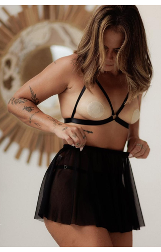 Conjunto Sexy com Sainha Princess