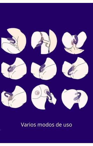 Vibrador de Casal com controle remoto Cici