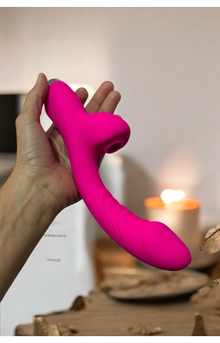Vibrador Rabbit com Sucção My Love