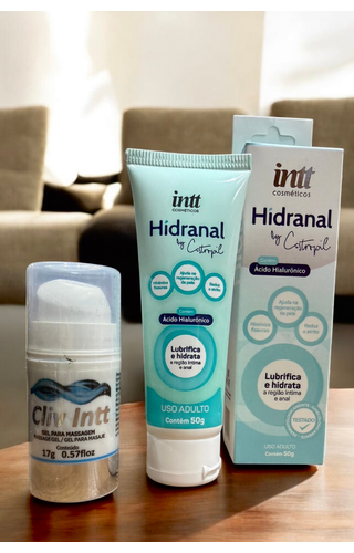Kit Anal Perfeito com Hidranal e Anestésico Cliv Intt