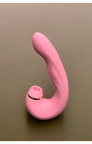 Kiss Amanda Sugador e Vibrador 3 em 1 com Power Touch