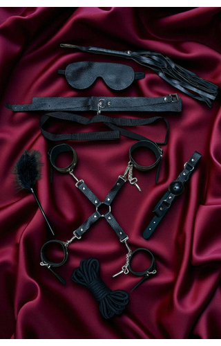 Kit Fetiche com 7 Itens Black Wolf