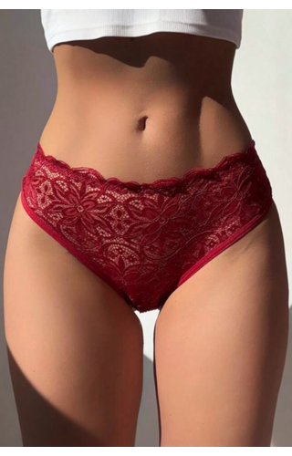 Calcinha de Renda aberta atrás Sara