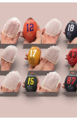 Masturbador Masculino Egg Rugby 