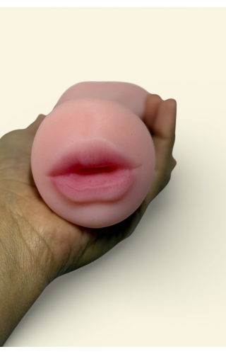 Masturbador Duplo formato de boca e vagina