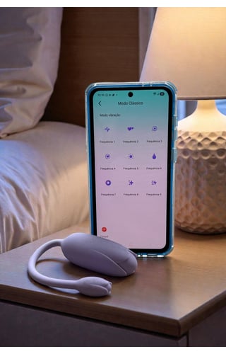 Vibrador para casais com app para celular