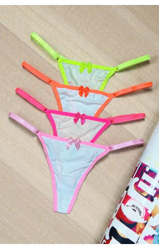 Kit com 4 Calcinhas com Regulagem Summer 