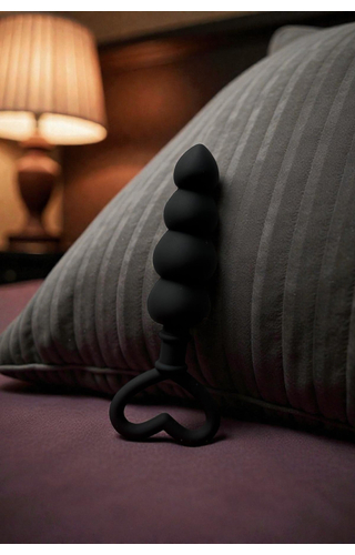 Plug anal com esferas 14,8 x 3,2cm