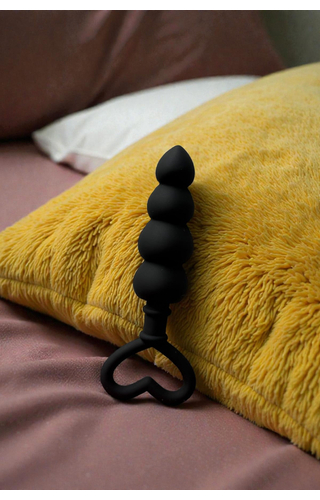 Plug anal com esferas 14,8 x 3,2cm