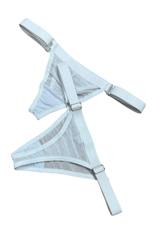 Calcinha com regulagem em Tule Kin