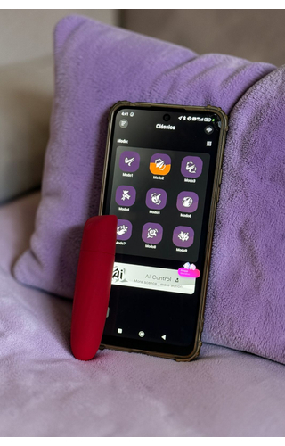 Vibrador bullet com app para celular 