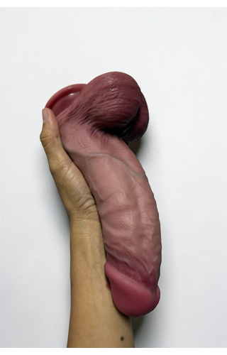 DILDO BIG EM SILICONE REALÍSTICO 21 x 6cm 