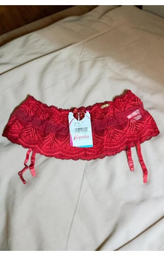 Cinta-Liga Sainha em Renda Charm 