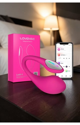 Vibrador com App Lush Lovense 4