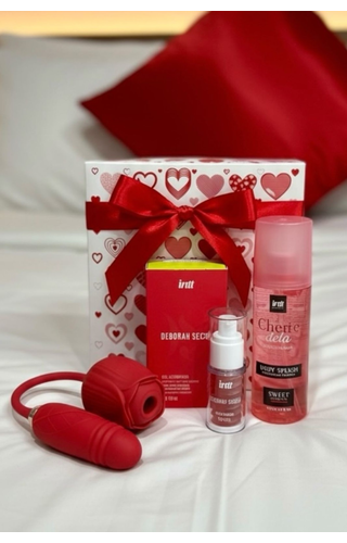 Kit Sugador Rosa vai e vem, Excitante e Body Splash 