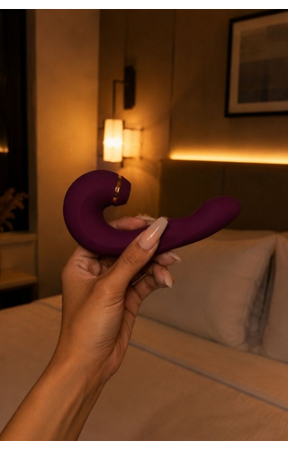 Kiss Amanda Sugador e Vibrador 3 em 1 com Power Touch
