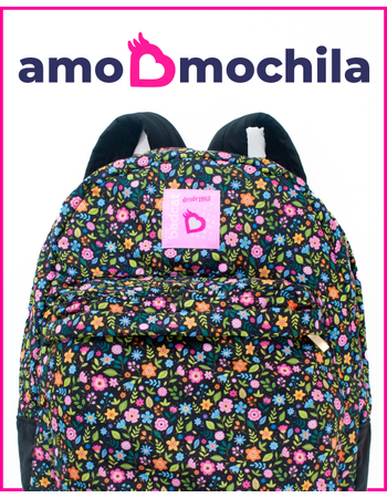 MOCHILA ESTAMPADA BADCAT - MOCHILA ESCOLAR