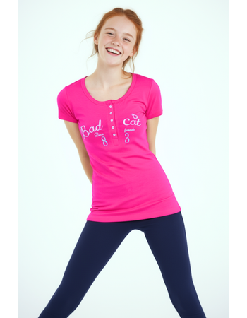 Blusinha Botão Bordada