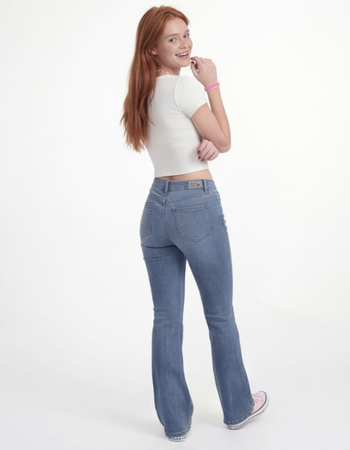 Calça Jeans Flare