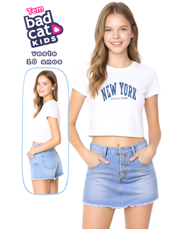 Shorts Saia jeans