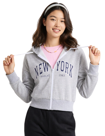 Moletom Cropped Zíper