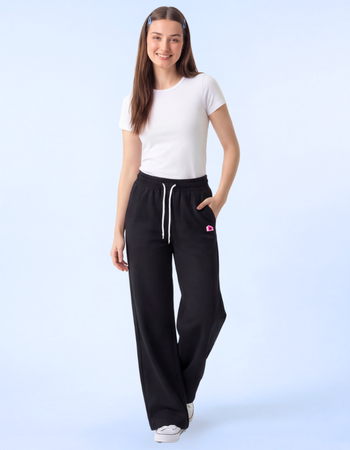 calça pantalona moletinho
